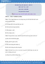 Đề thi giữa kì 2 Văn 6 Cánh diều - Đề số 3